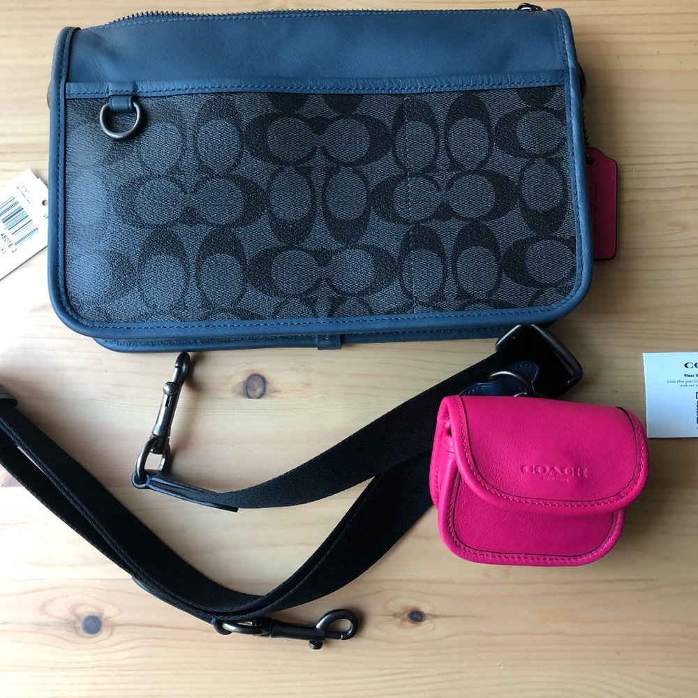 Coach Heritage Convertible Crossbody Bag
